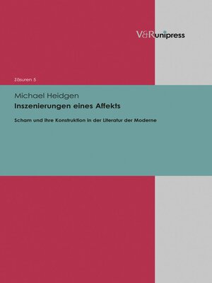 cover image of Inszenierungen eines Affekts